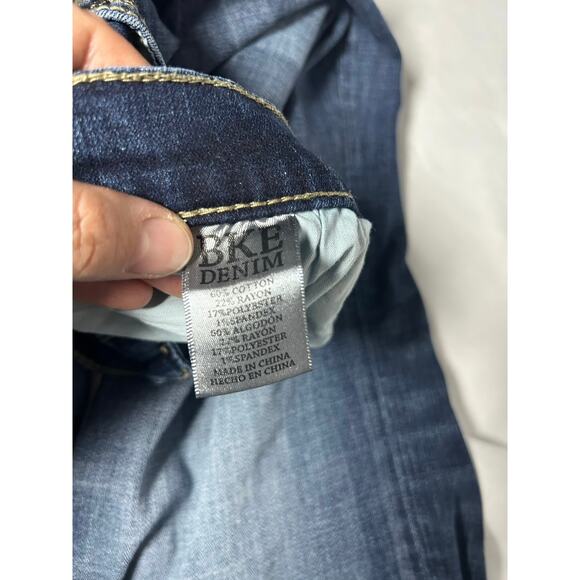 BKE Men's Derek Low Rise Relaxed bootLeg Jeans size 40 R - Picture 8 of 11